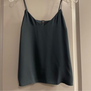 Express dark green tank